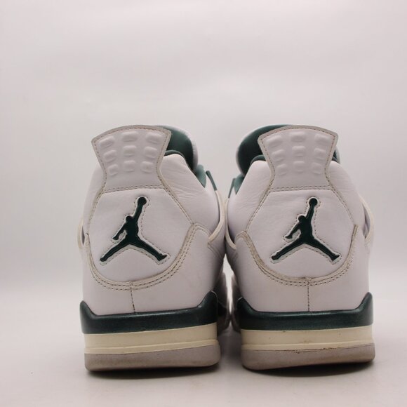 Nike Air Jordan 4 Retro Men's 10 Oxidized Green White Casual Sneakers FQ8138-103 - Picture 5 of 10